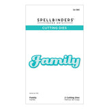 Spellbinders - Family Etched Dies