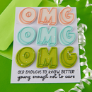 ***Pre-Order*** Spellbinders - Birthday Laughs Sentiments Clear Stamp Set