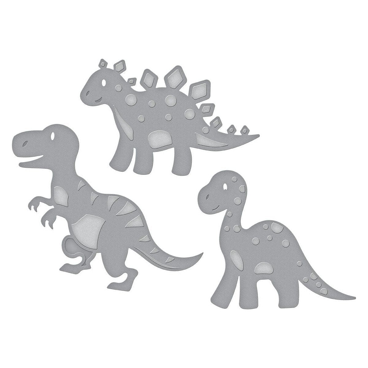 Spellbinders - Die D-Lites Dinosaurs Etched Dies