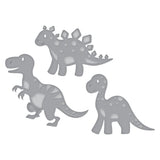Spellbinders - Die D-Lites Dinosaurs Etched Dies
