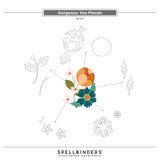 Spellbinders - Gorgeous You Florals Etched Dies