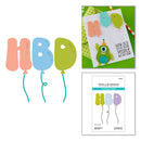 ***Pre-Order*** Spellbinders - HBD Balloons Etched Dies