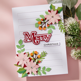 Spellbinders - Christmas Foliage Etched Dies by Lisa Horton