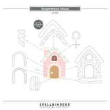 Spellbinders - Gingerbread House Etched Dies by Stamperia