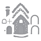 Spellbinders - Gingerbread House Etched Dies by Stamperia