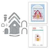 Spellbinders - Gingerbread House Etched Dies by Stamperia