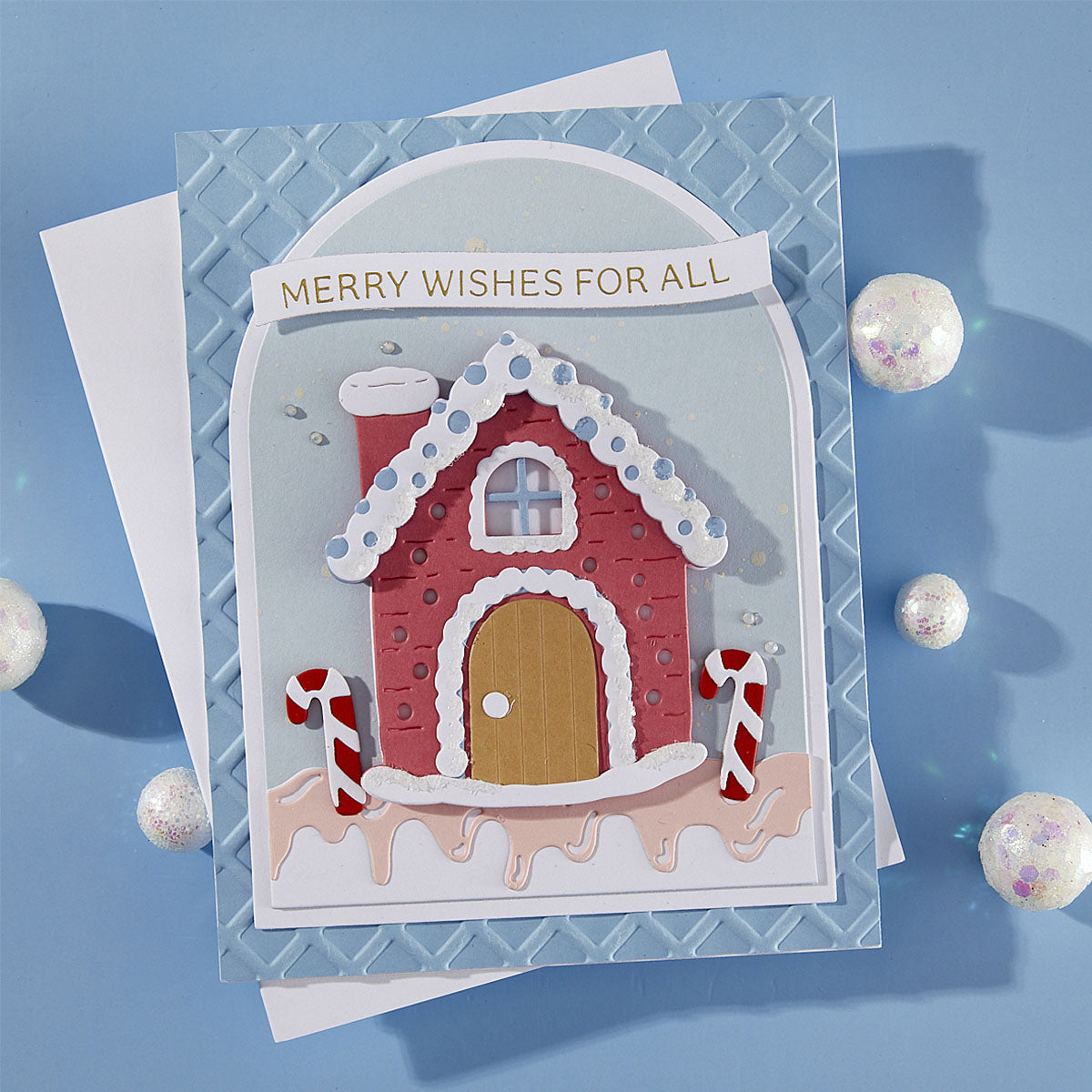 Spellbinders - Gingerbread House Etched Dies by Stamperia