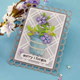 Spellbinders - Decorative Lattice Etched Dies by Lisa Horton