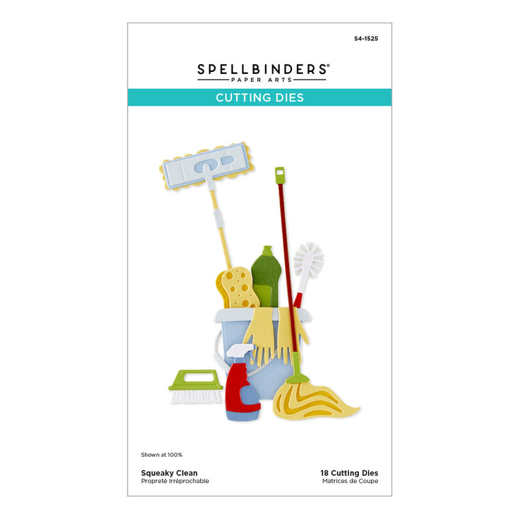 ***Pre-Order*** Spellbinders - Shiny New Day - Squeaky Clean Etched Dies