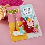 ***Pre-Order*** Spellbinders - Shiny New Day - Squeaky Clean Etched Dies