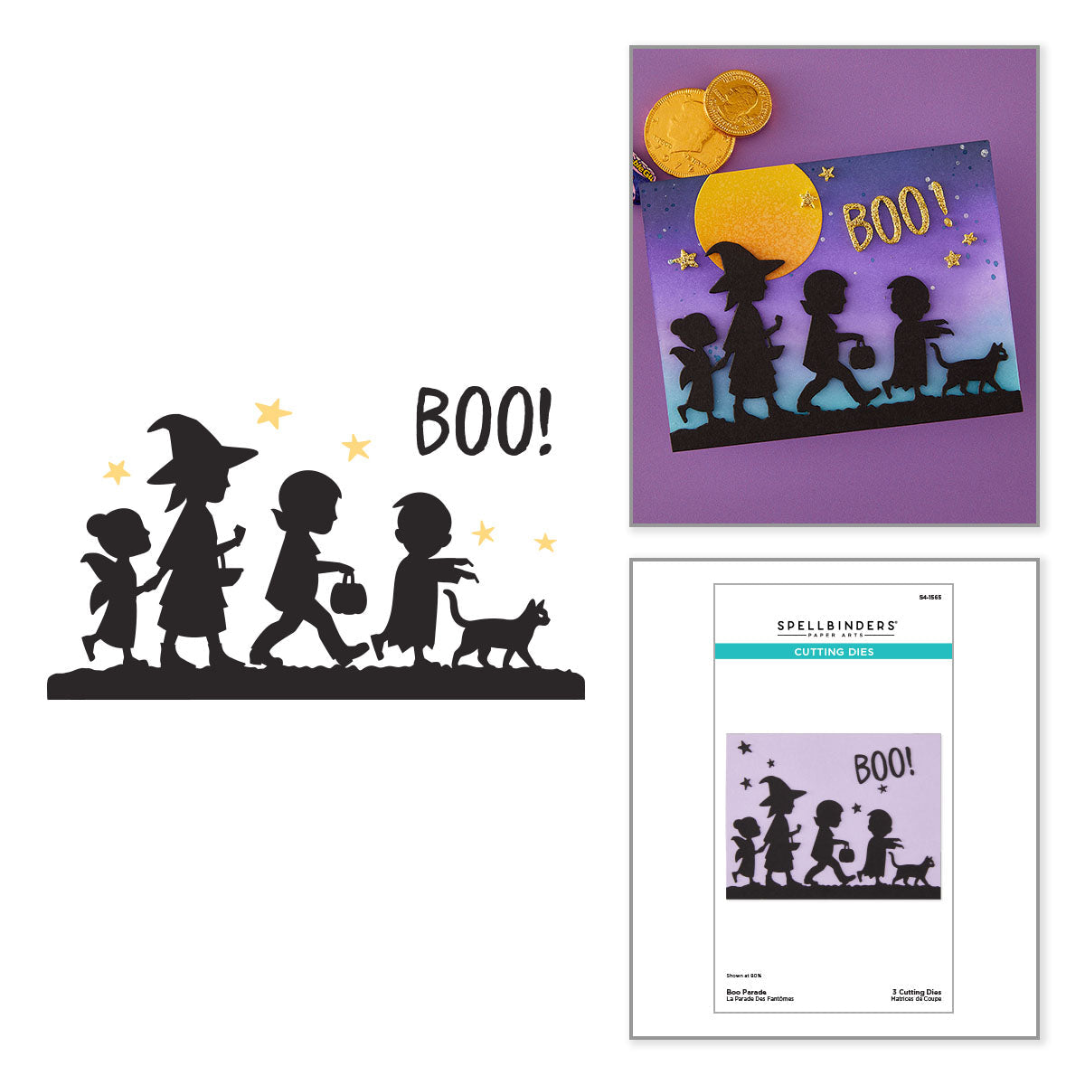 ***Pre-Order*** Spellbinders - Boo Parade Etched Dies