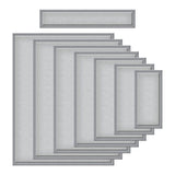 Spellbinders - A-2 Matting Basics A Card Creator Etched Dies