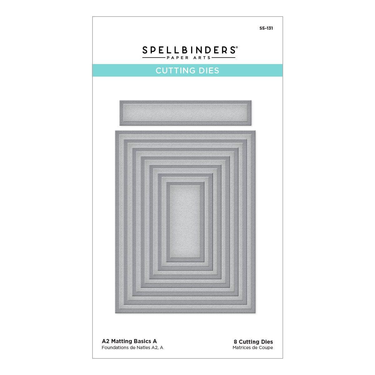 Spellbinders - A-2 Matting Basics A Card Creator Etched Dies