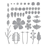 Spellbinders - Be Bold Blooms Etched Dies