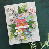 Spellbinders - Be Bold Blooms Etched Dies