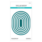 Spellbinders - Essential Stylish Ovals Etched Dies from the Stylish Ovals Collection