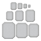 Spellbinders - Notched Corner Frames Etched Dies from the BetterPress Autumn Collection