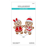 Spellbinders - Dancin' Gingerbread Etched Dies from the Dancin' Christmas Collection