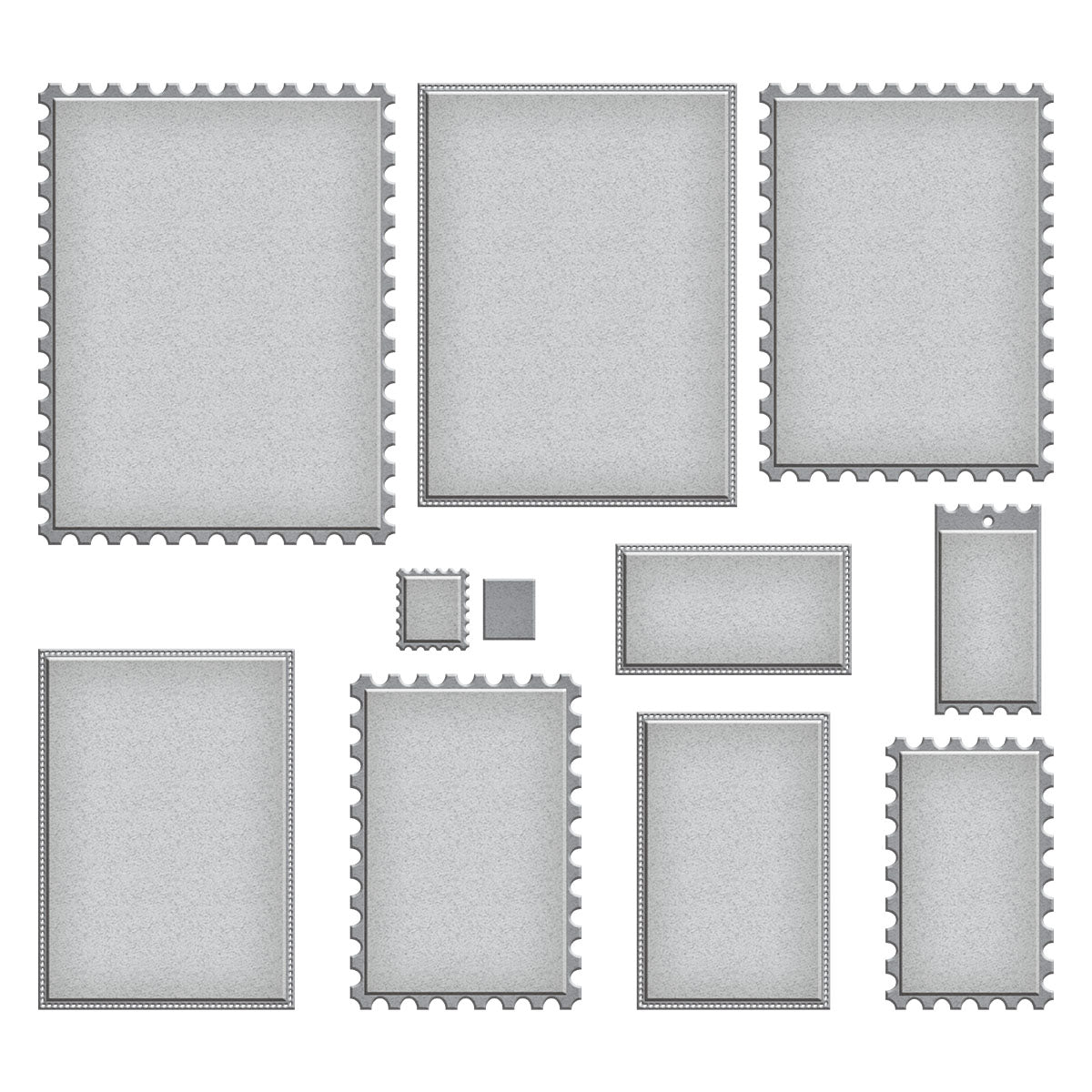 Spellbinders - Nested Postage Labels & Tag Etched Dies from the Bayfair Collection