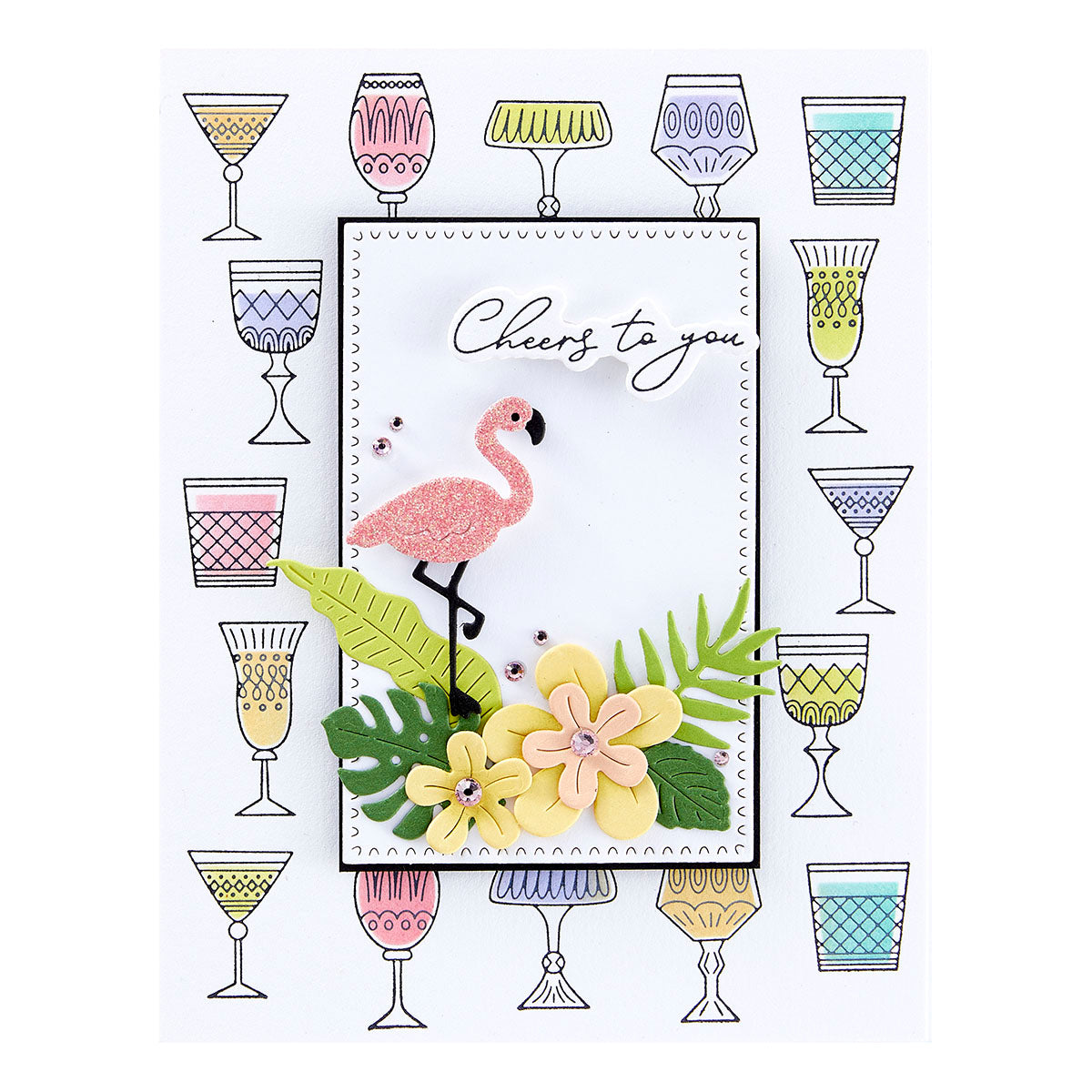 Spellbinders - Perfect Touch Rectangles and Tag Etched Dies