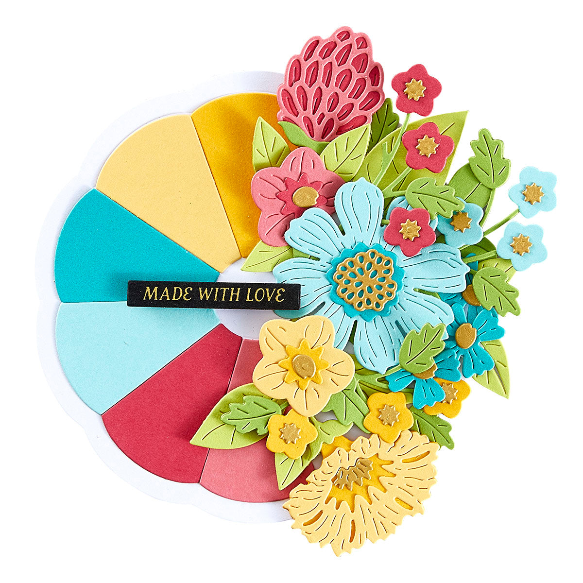 Spellbinders - Color Swatch Wheel Etched Dies