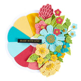 Spellbinders - Color Swatch Wheel Etched Dies
