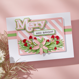 Spellbinders - Christmas Foliage Etched Dies by Lisa Horton