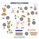 ***Pre-Order*** Spellbinders - Simon Hurley - Bunny Buddies Etched Dies