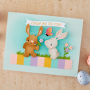 ***Pre-Order*** Spellbinders - Simon Hurley - Bunny Buddies Etched Dies