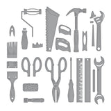 Spellbinders - All the Tools Etched Dies from the Toolbox Essentials Collection by Nancy McCabe