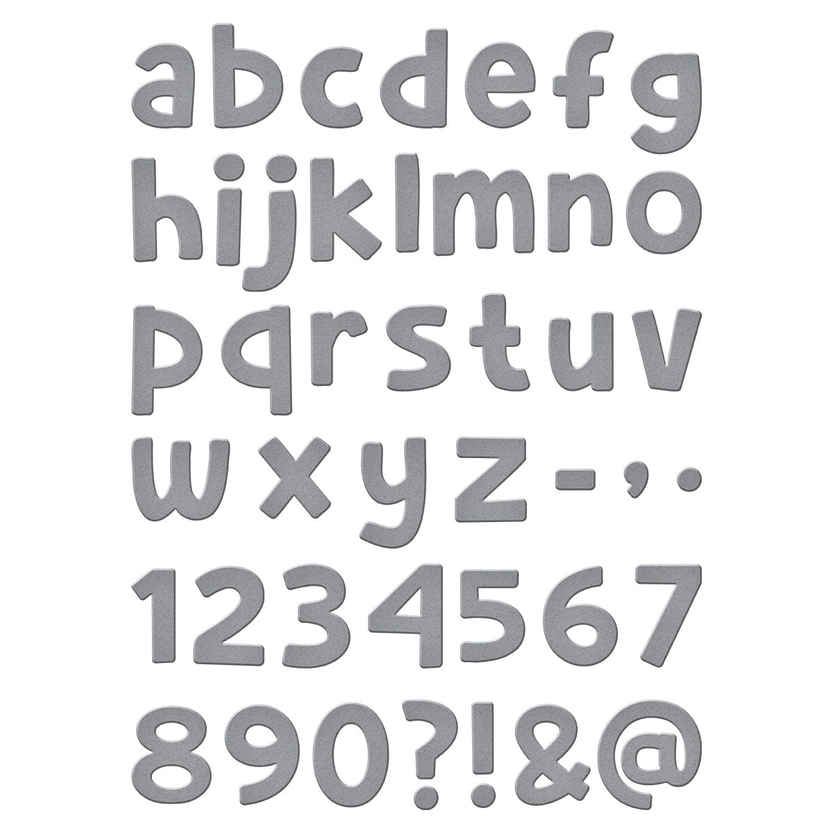 Spellbinders - Pooh's Alphabet, Numbers & More Etched Dies with Simple Stories