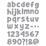 Spellbinders - Pooh's Alphabet, Numbers & More Etched Dies with Simple Stories