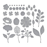 Spellbinders - Vivid Blooms Etched Dies