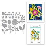 Spellbinders - Vivid Blooms Etched Dies