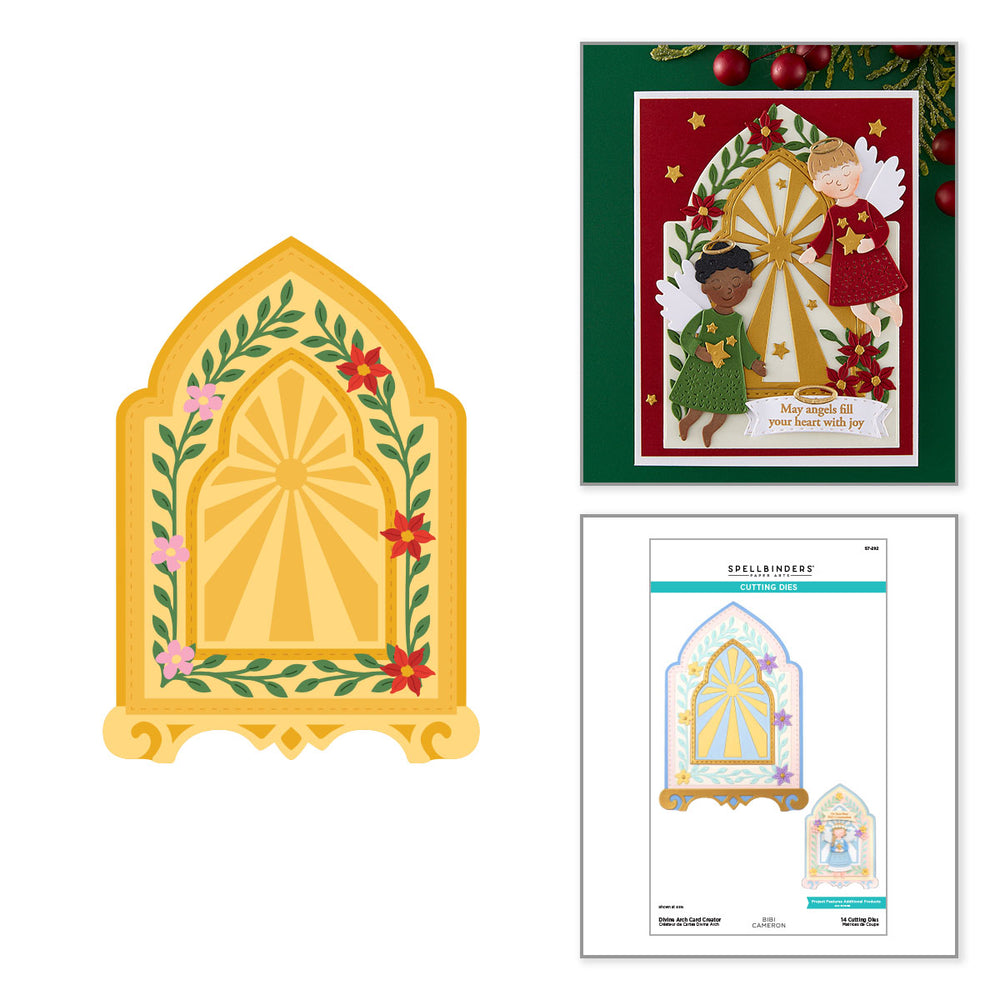 ***Pre-Order*** Spellbinders - Divine Arch Card Creator Etched Dies by Bibi Cameron