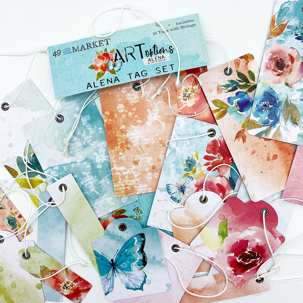 49 and Market - ARToptions Alena Collection - Tag Set