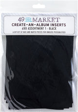 ***Pre-Order*** 49 and Market - Create-An-Album Inserts - Black