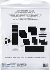 ***Pre-Order*** 49 and Market - Create-An-Album Inserts - Black