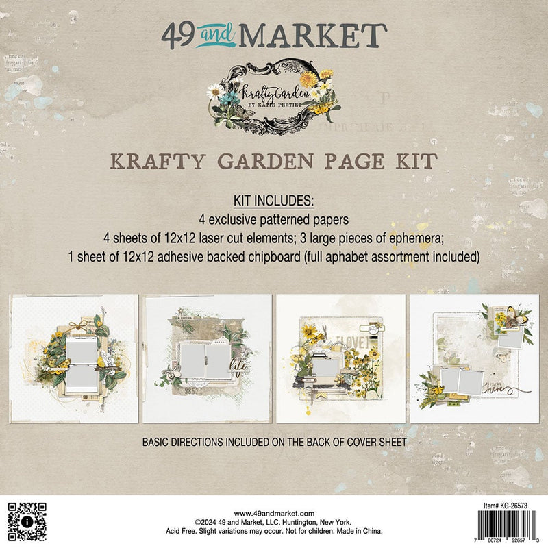 49 And Market - Krafty Garden - Page Kit
