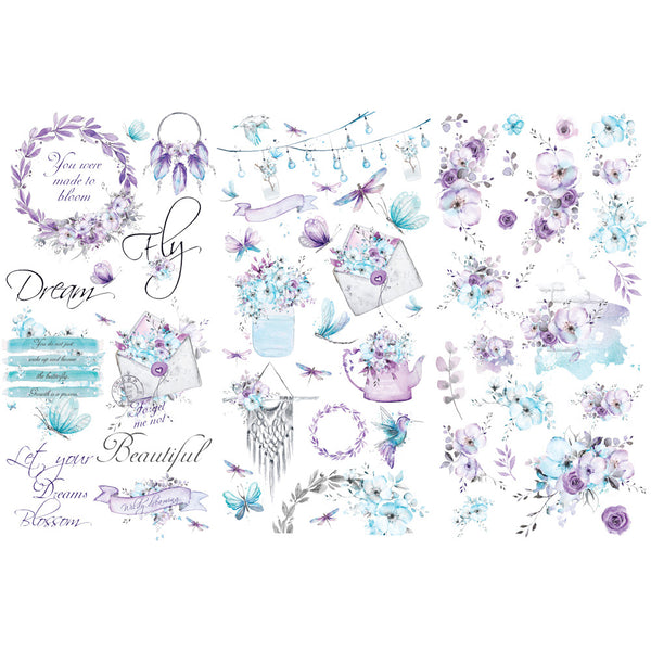 Prima - Aquarelle Dreams - Rub-Ons