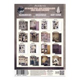Stamperia - Printed Art Junk journal: stickers, cut-outs, backgrounds for Art and Craft - Halloween
