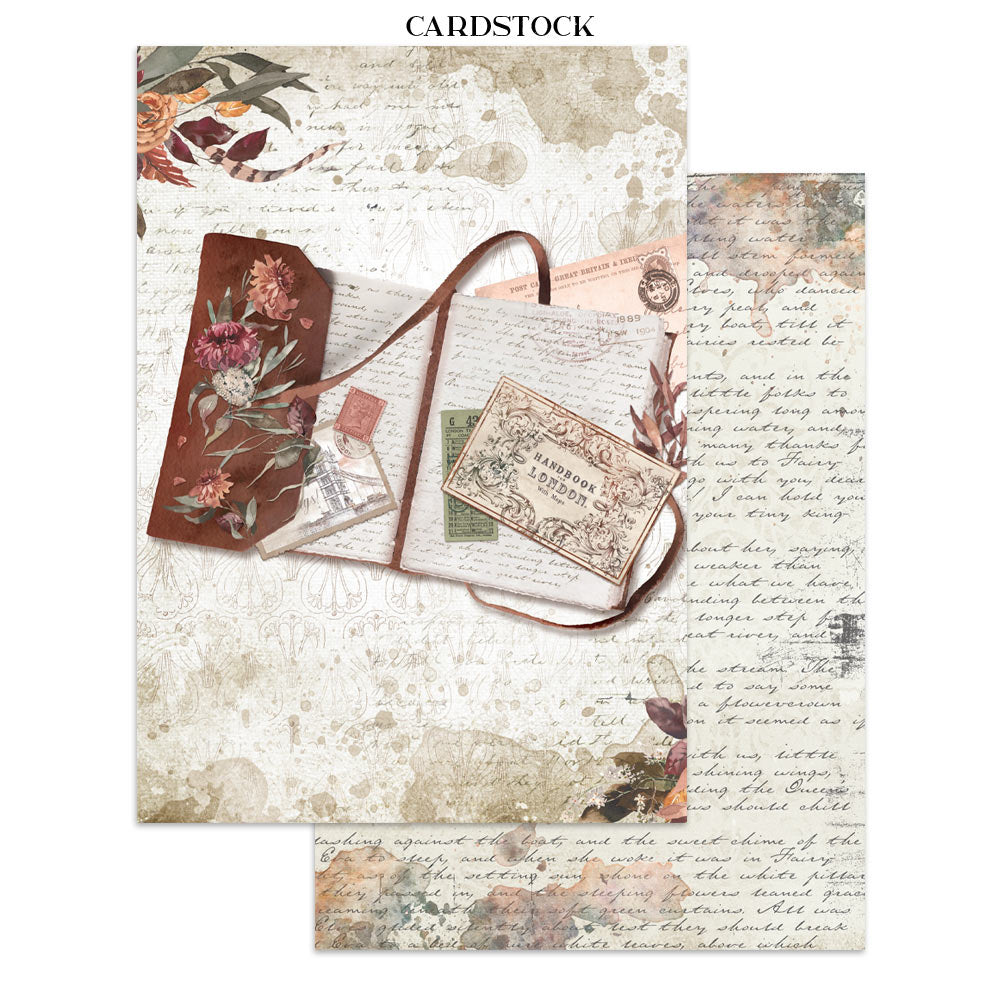 ***Pre-Order*** Stamperia - Printed Art Junk Journal: Stickers, Cut-Outs, Backgrounds For Art And Craft - Our Way
