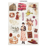 ***Pre-Order*** Stamperia - Printed Art Junk Journal: Stickers, Cut-Outs, Backgrounds For Art And Craft - Our Way
