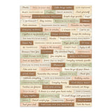 ***Pre-Order*** Stamperia - Printed Art Junk Journal: Stickers, Cut-Outs, Backgrounds For Art And Craft - Cozy Family