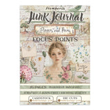 ***Pre-Order*** Stamperia - Printed Art Junk Journal Focus Points For Art And Craft A5 - Flowers And Poems