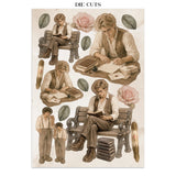 ***Pre-Order*** Stamperia - Printed Art Junk Journal Focus Points For Art And Craft A5 - Flowers And Poems