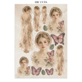***Pre-Order*** Stamperia - Printed Art Junk Journal Focus Points For Art And Craft A5 - Flowers And Poems