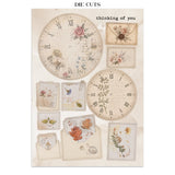 ***Pre-Order*** Stamperia - Printed Art Junk Journal Focus Points For Art And Craft A5 - Flowers And Poems