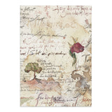 ***Pre-Order*** Stamperia - Printed Art Junk Journal Focus Points For Art And Craft A5 - Flowers And Poems