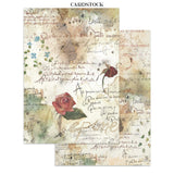 ***Pre-Order*** Stamperia - Printed Art Junk Journal Focus Points For Art And Craft A5 - Flowers And Poems